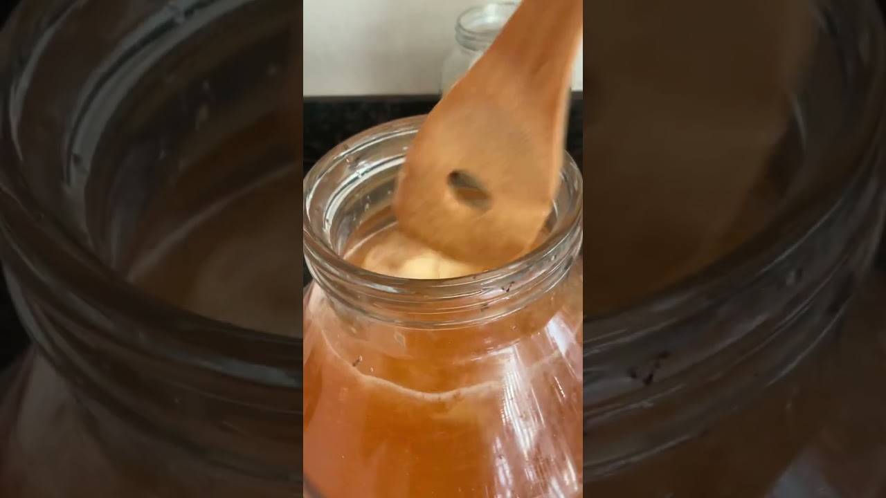 Fermented drink kombucha freshly made #healthy #cooking #kombuchatea