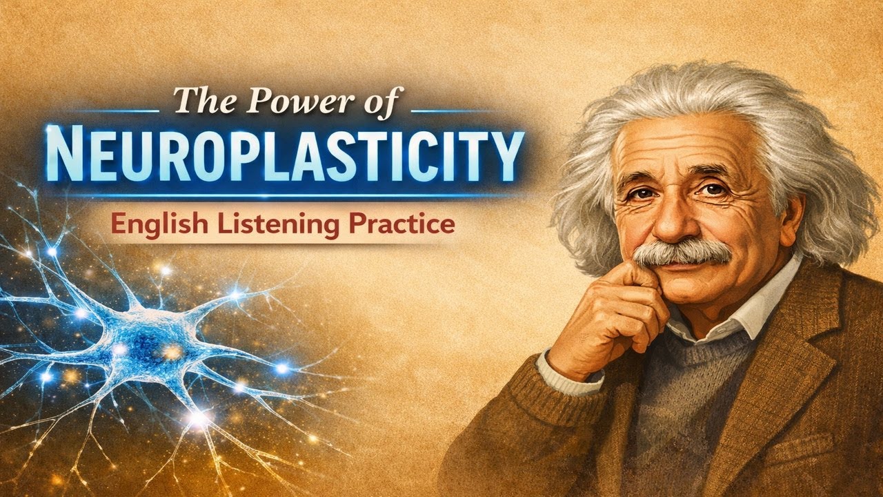How Your Brain Learns New Skills | Neuroplasticity Explained – Slow English Listening Practice
