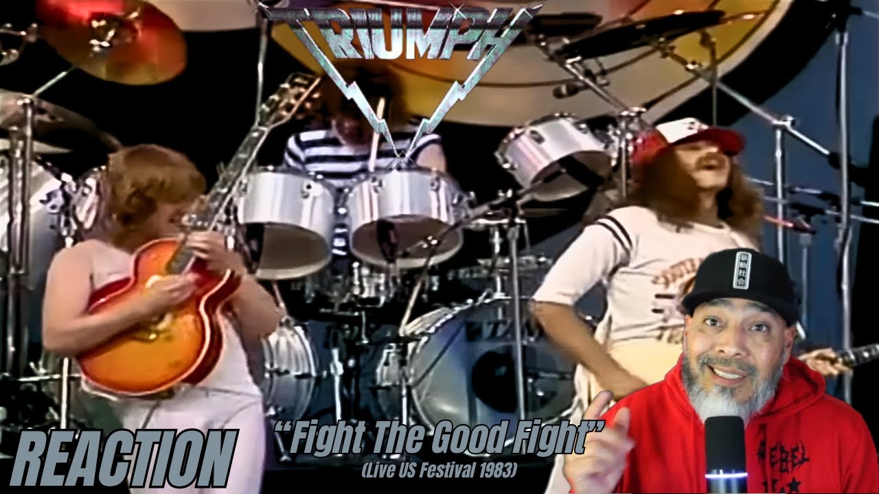Triumph - Fight The Good Fight (Концертный фестиваль в США, 1983 г.), одно из лучших выступлений,...