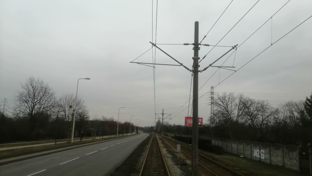 MPK Wrocław | Linia 6 | Protram 105NWr | Kierunek Krzyki