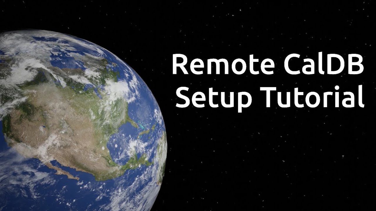 Remote CALDB Setup Tutorial