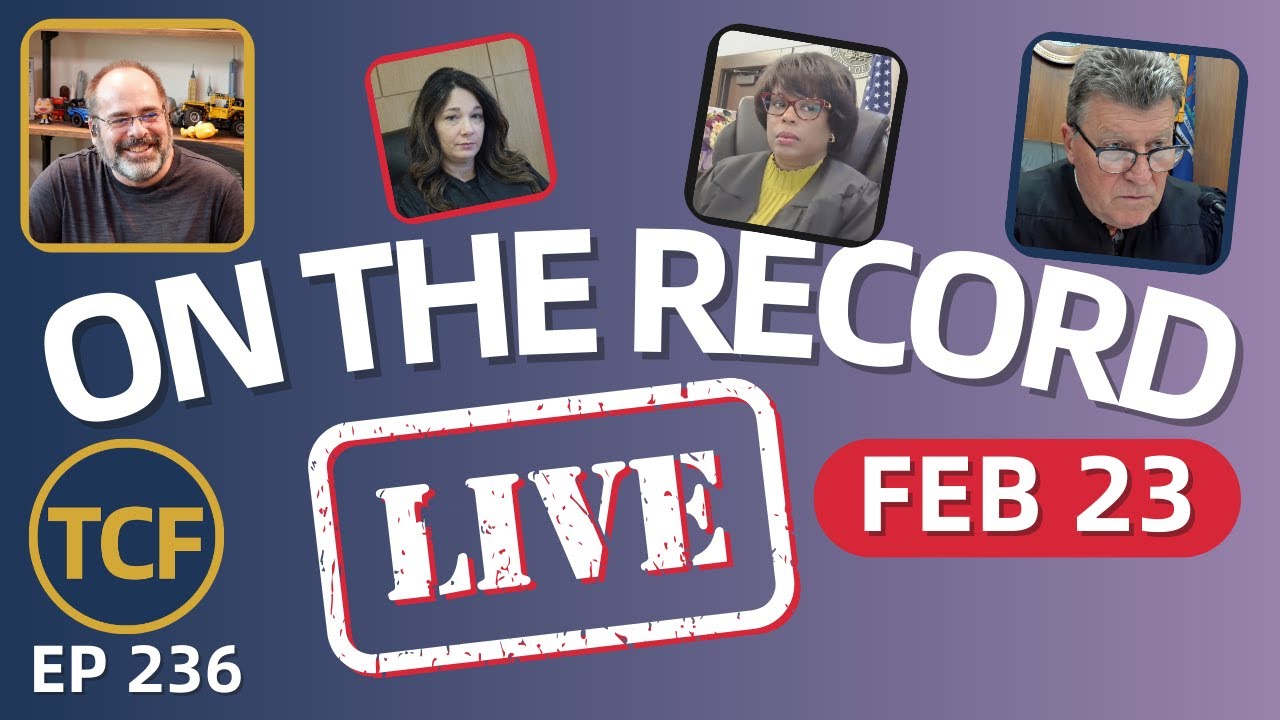 Live Court Hearings FEB 23 - Judge Simpson, Boyd, Stevens, Middleton, McNally, West | TCF LIVE #236