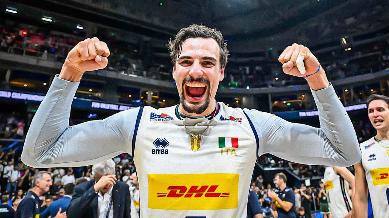 SIMONE GIANNELLI BEST VOLLEYBALL SETTER IN WORLD CHAMPIONSHIP 2025