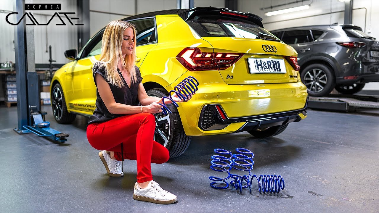 Mein Audi A1 wird tiefergelegt!