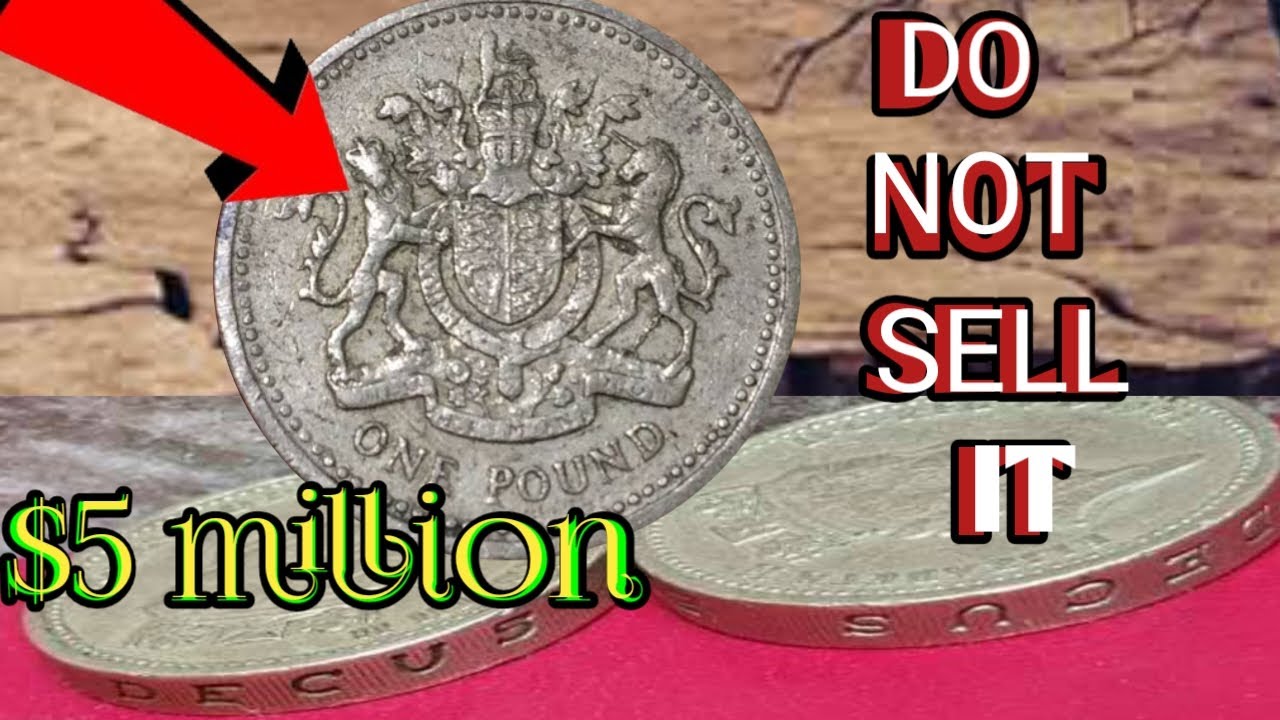 1993 One pound Coin!The Rare Error                                 worth Thousands Check Your Change