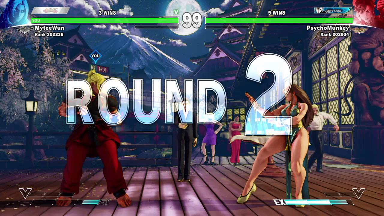 Street Fighter V - Myteewun Vs PsychoMunkey - Ranked