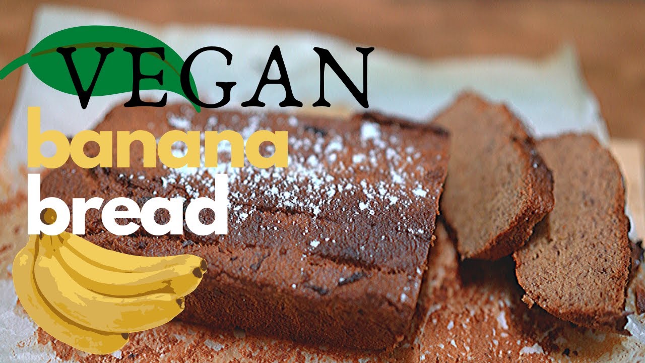 How to make MOIST VEGAN BANANA BREAD | Scientific Health Reasons behind Almond Flour and Bananas