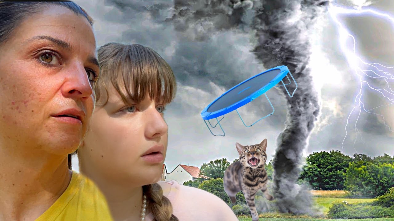 WE SURVIVED a REAL TORNADO! 🌪