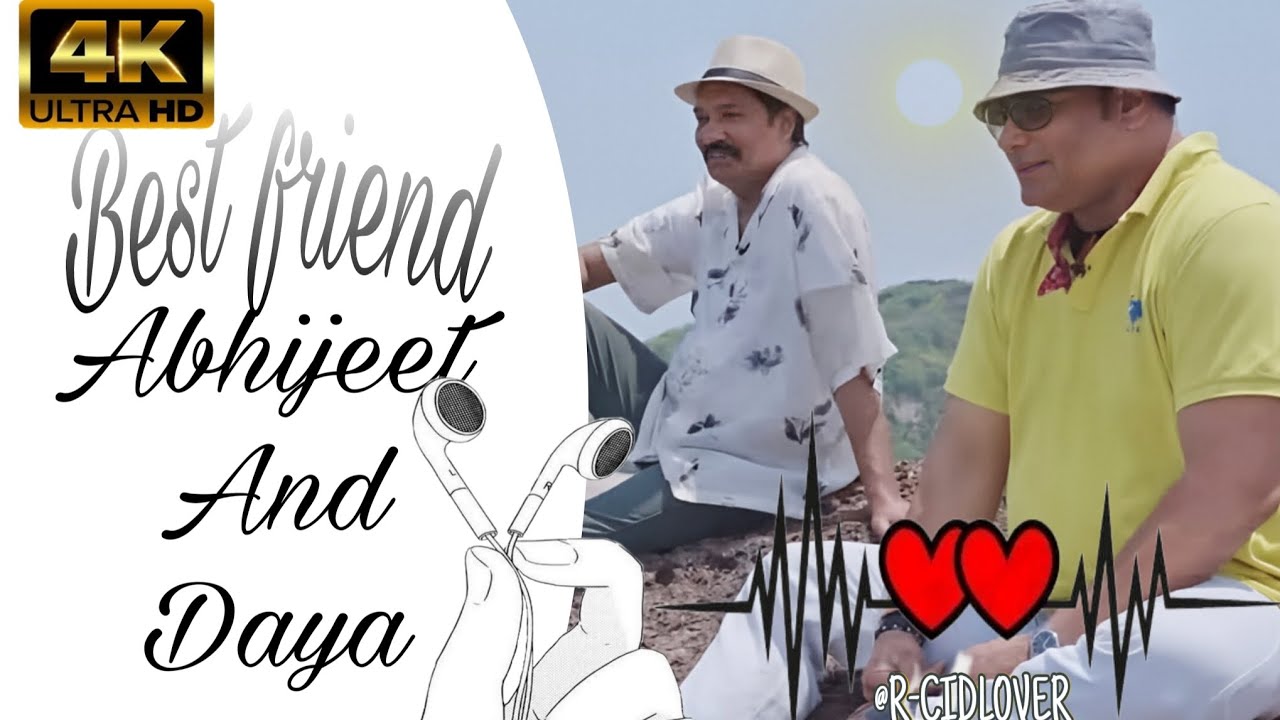 “CID Abhijeet & Daya Best Friendship Bond 🤝 | Emotional Moments | Powerful CID Friendship Story.