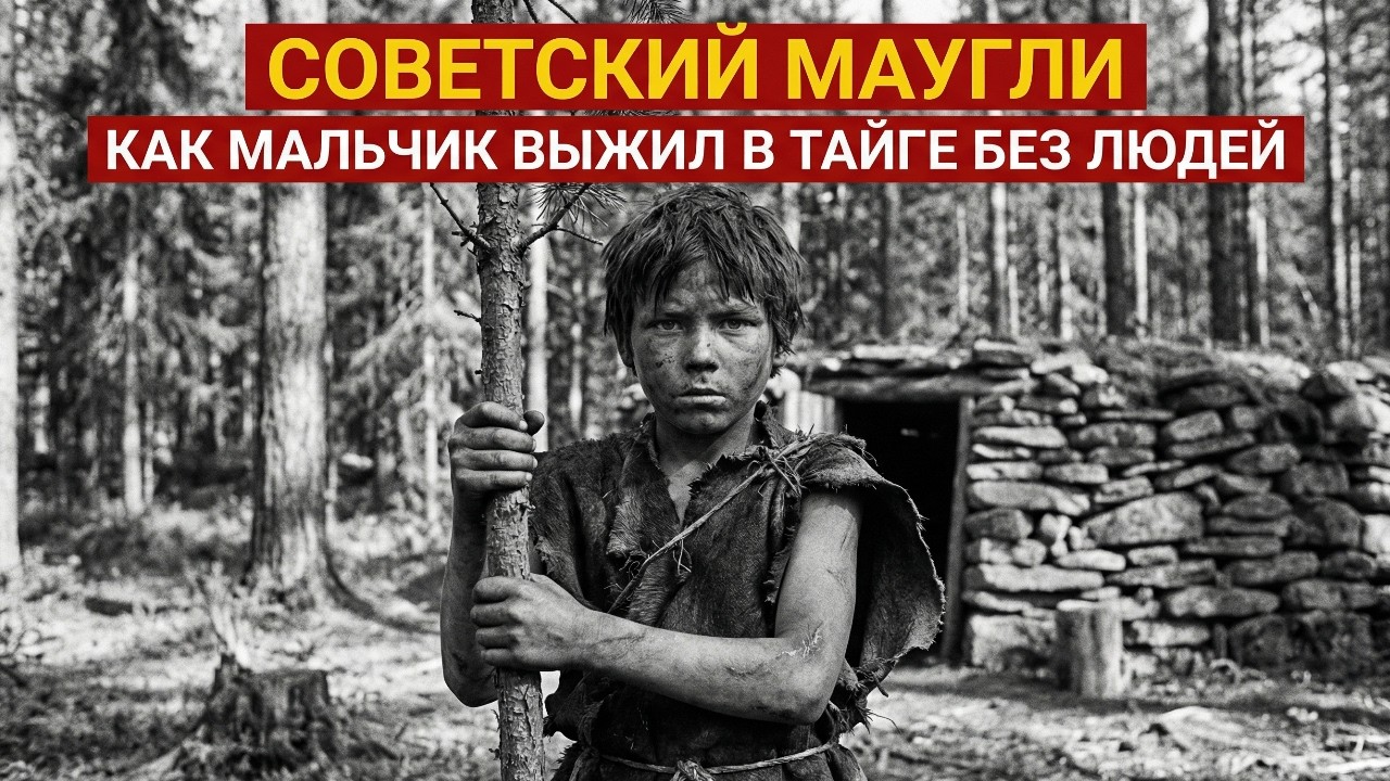 ТАЙГА ВЗЯЛА РЕБЁНКА  и он построил новый мир из камней