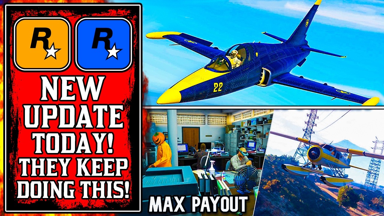 ROCKSTAR KEEPS DOING IT! The NEW GTA Online UPDATE Today! (New GTA5 Update)