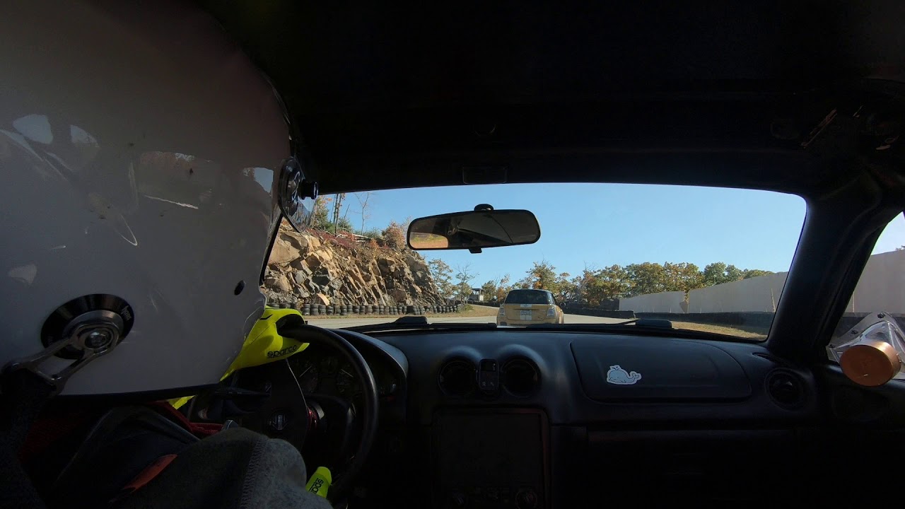 99 Miata crash at Palmer Motorsports park NASA HPDE2 17 Oct 20