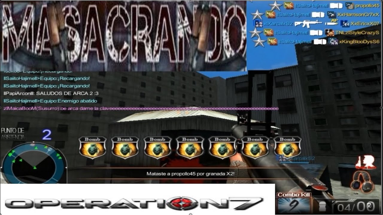 Increible Una Partida Que No La Vas A Creer (Operation 7 latino)