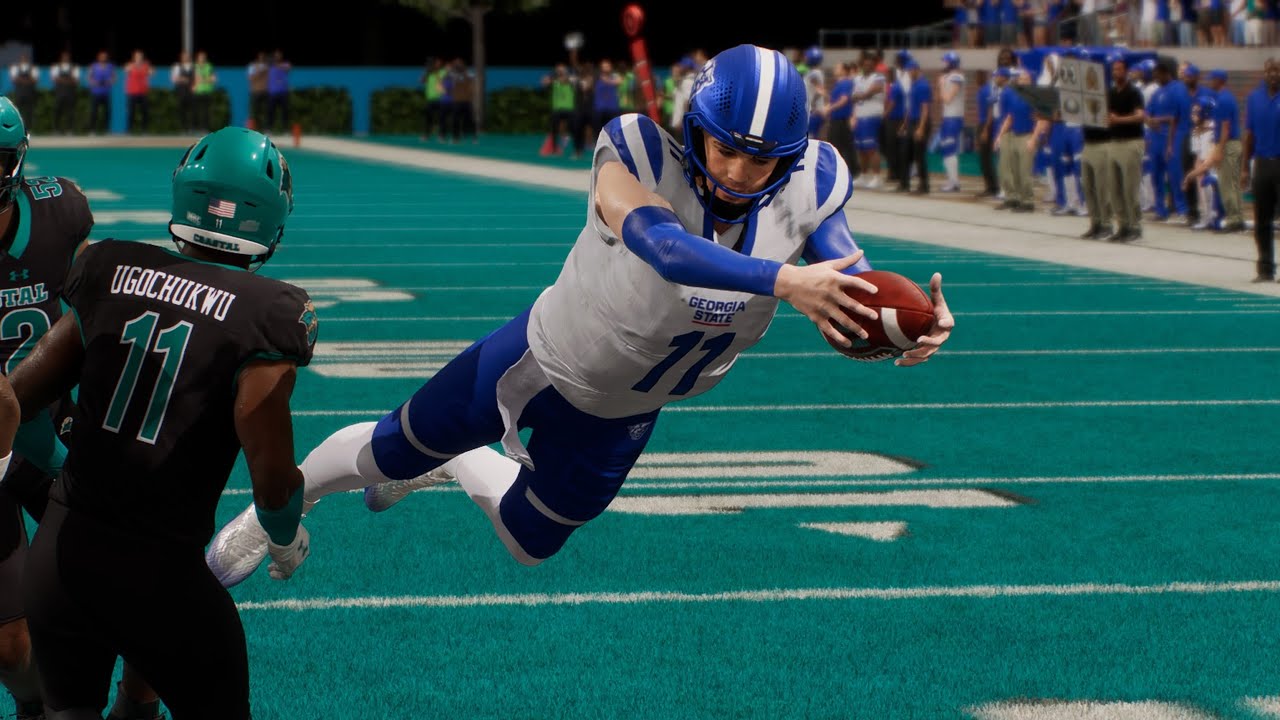 Coastal Carolina offense runs cold in 2025 loss to Georgia State in CFB 26 dynasty mode