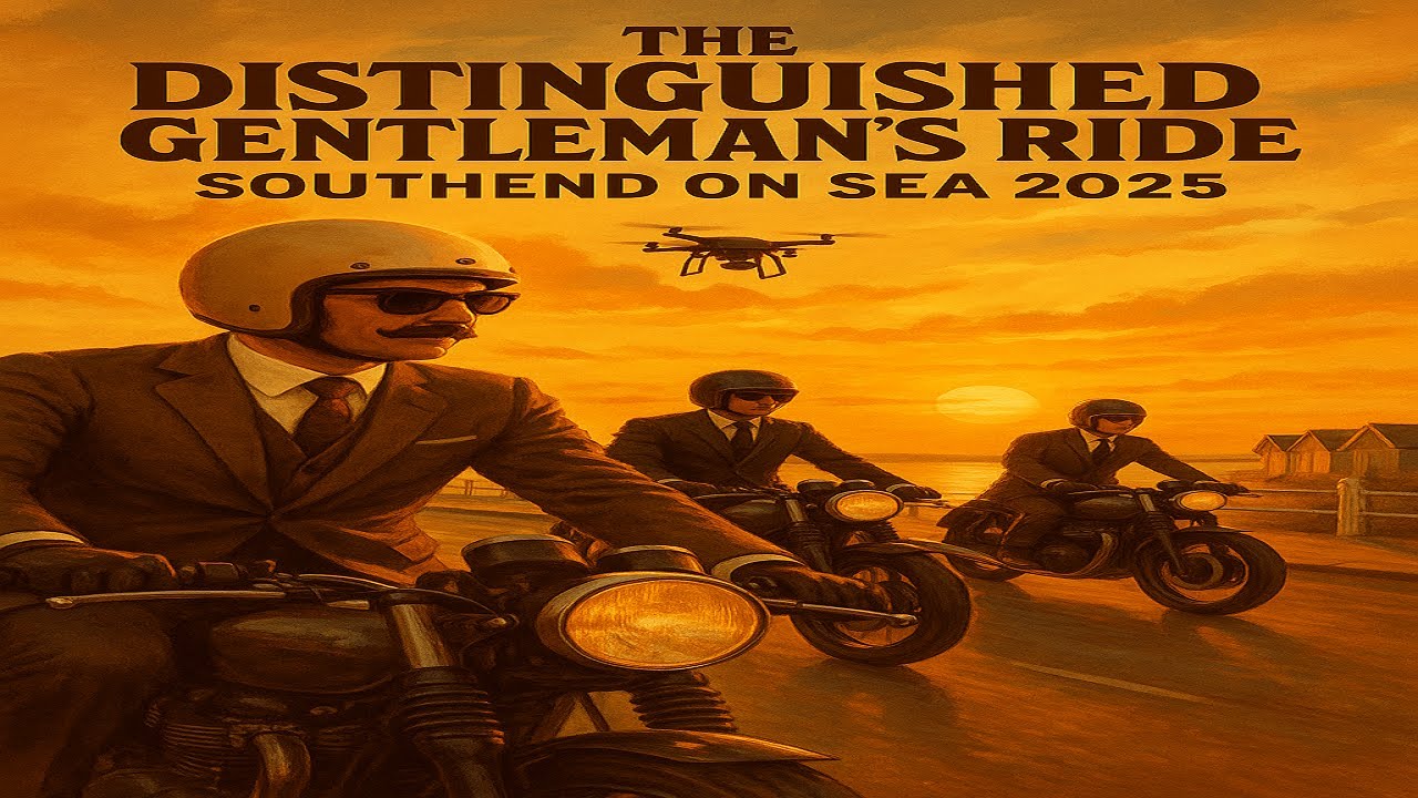 The Distinguished Gentleman’s Ride - Classic Bikes & Style | DGR Southend 2025 Highlights