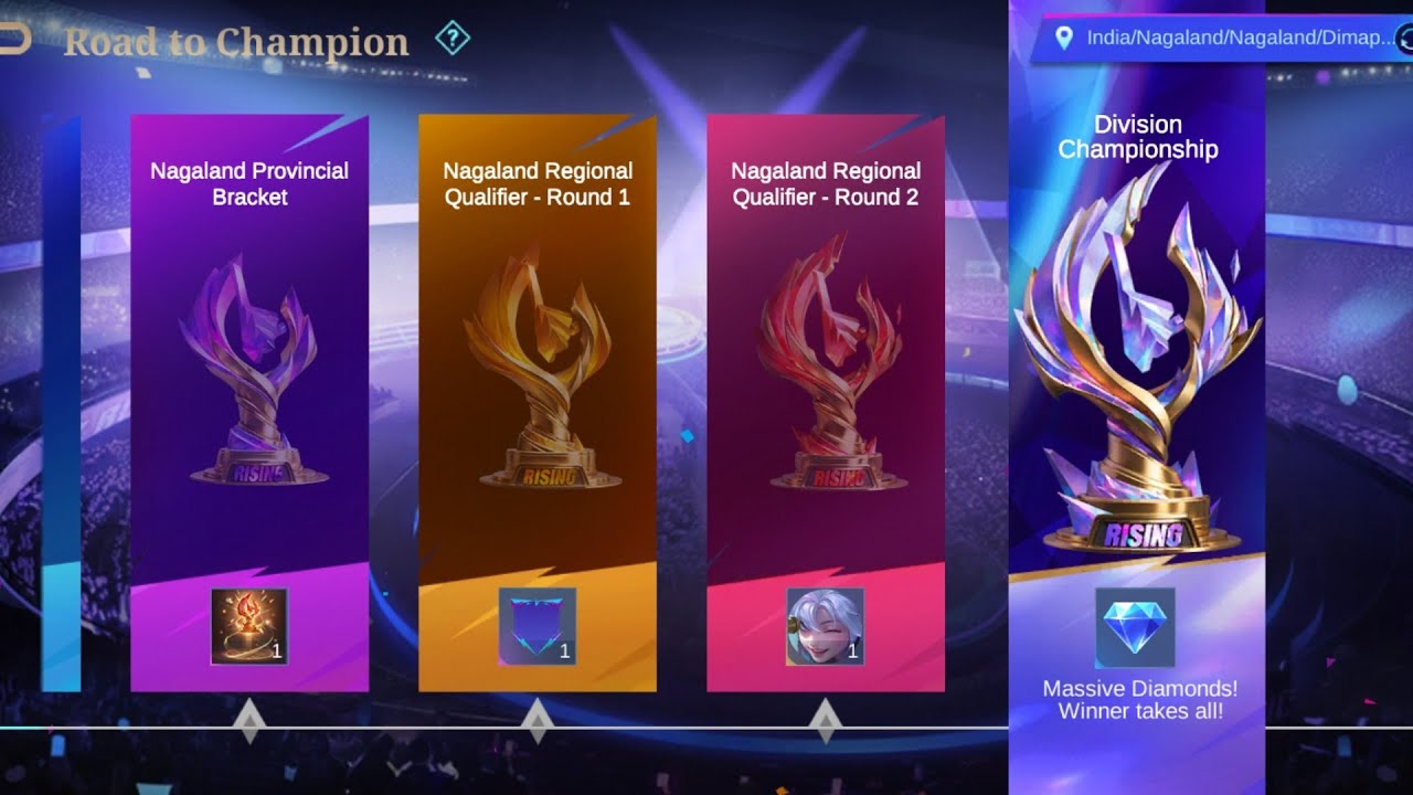 10k Diamonds 💎Got MRO Season 1 Champions 🏆