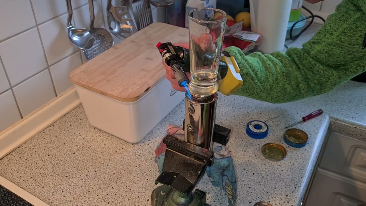 Dampfmaschine Kessel reparieren ganz einfach