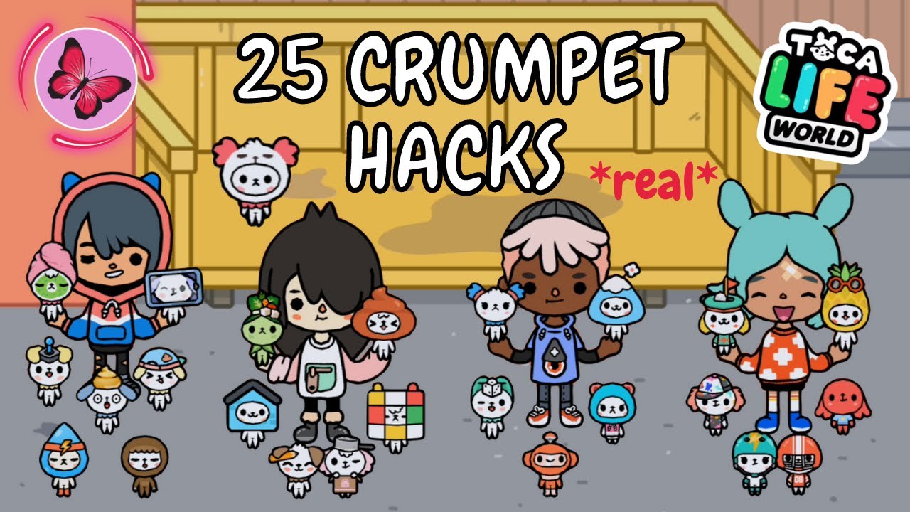 25 Crumpet Hacks | Toca Crumpets in 2022 | Toca Boca Free Hacks | Toca Life World TOCA GIRLZ