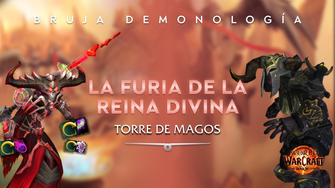 Torre de Magos: La furia de la Reina Divina para ♿ - Brujo Demonología 👹 (Con asistente de un botón)
