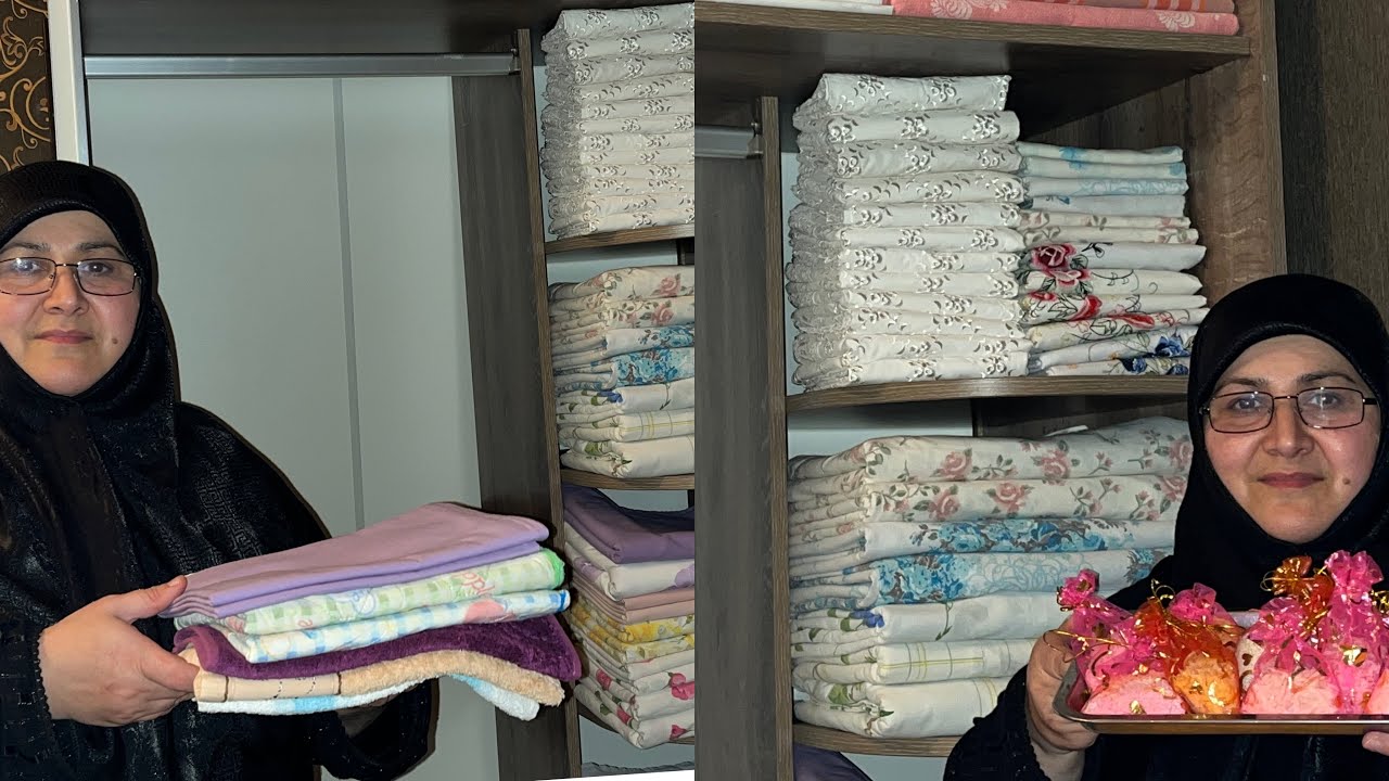 DOLAB TƏMİZLİYİ.DOLAB DÜZƏNİ.YATAQ DƏSTLƏRİNİN,SÜFRƏLƏRİN,DƏSMALLARIN DÜZƏNİ.
