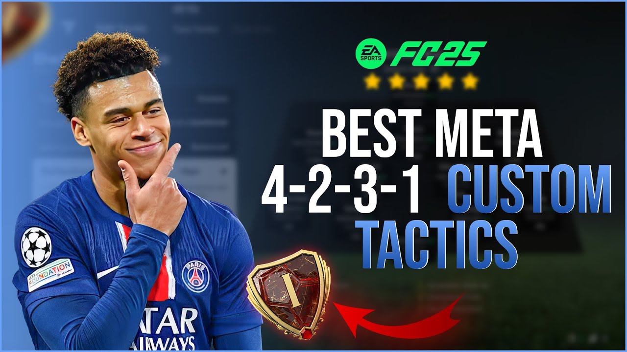 The Best NEW Meta Tactics Got me Rank 2 in Weekend League! Best 4231 Custom Tactics EA FC 25!