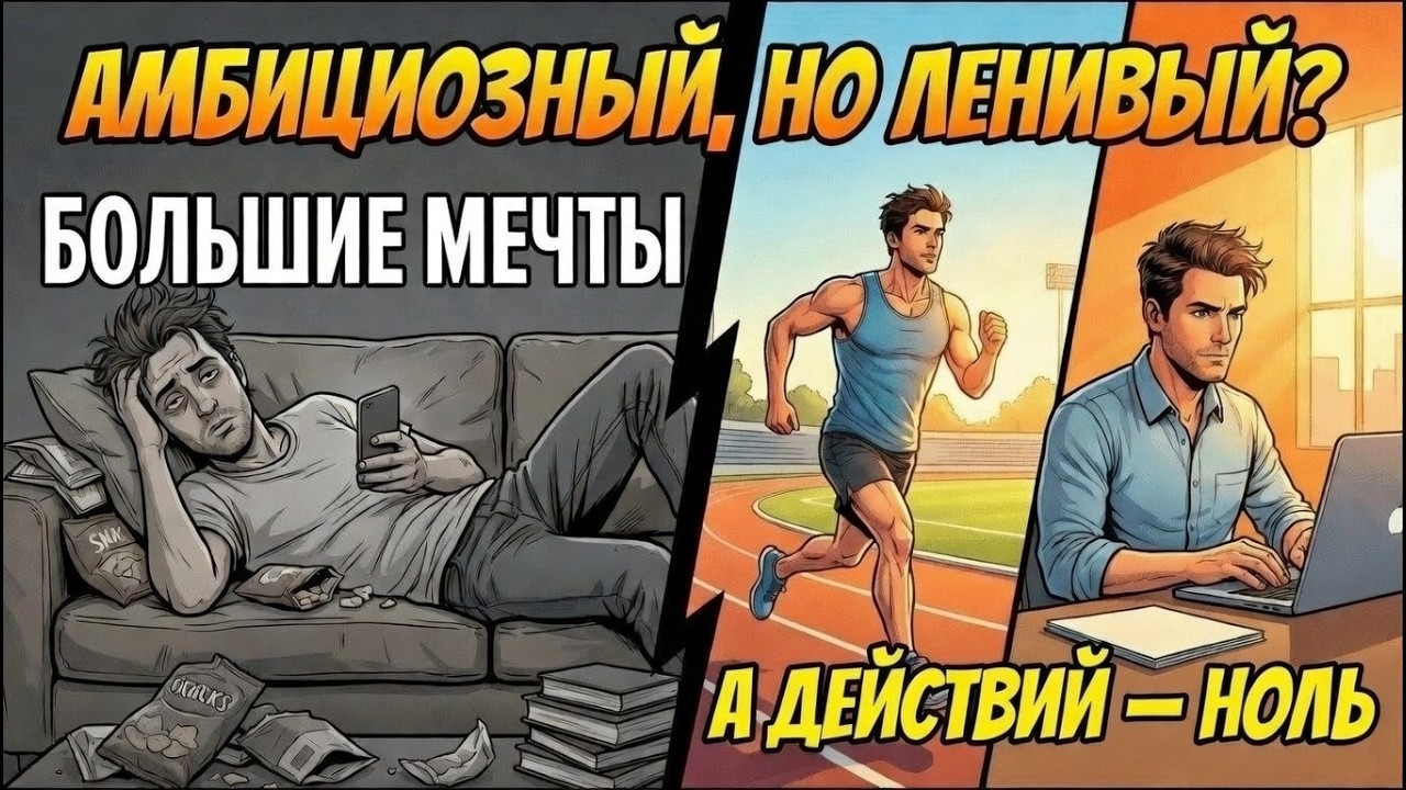 Ты не ленивый, ты просто напуган. Как начать, если ты не готов