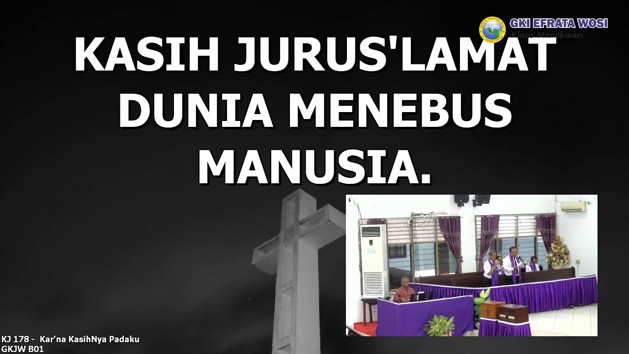 IBADAH PKB KLASIS MANOKWARI 22 FEBRUARI 2026 || JEMAAT GKI EFRATA WOSI