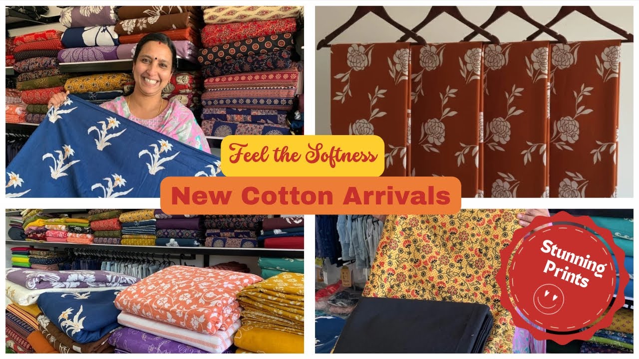 New Cotton Print Materials Just Dropped! All Time Fab ❤️