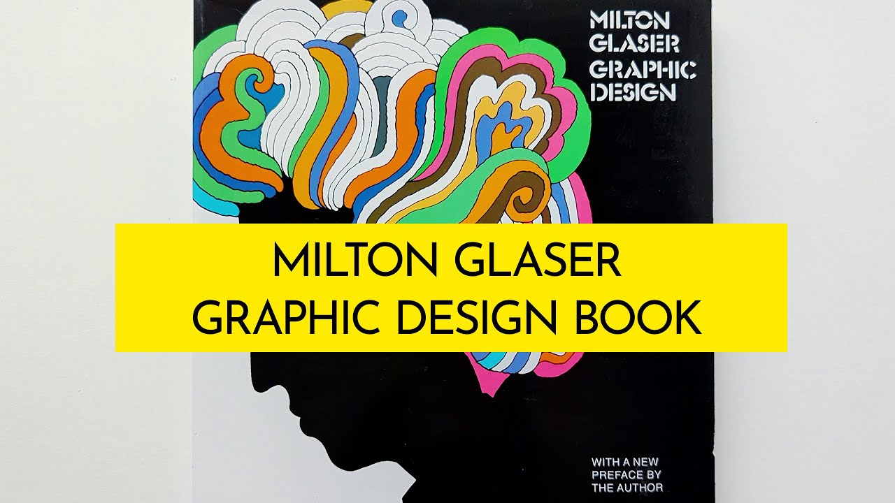 Milton Glaser Graphic Design (ASMR Book Flip Through)