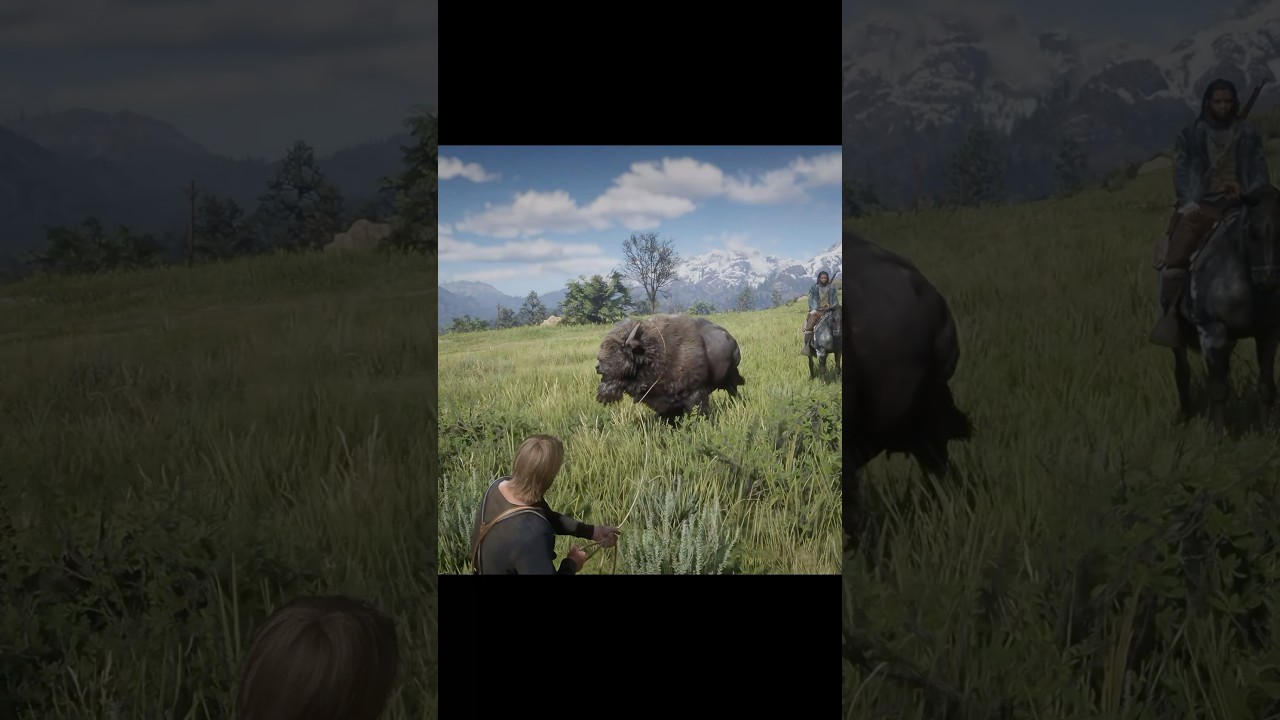 Can’t hunt bison like this | Arthur Morgan | 