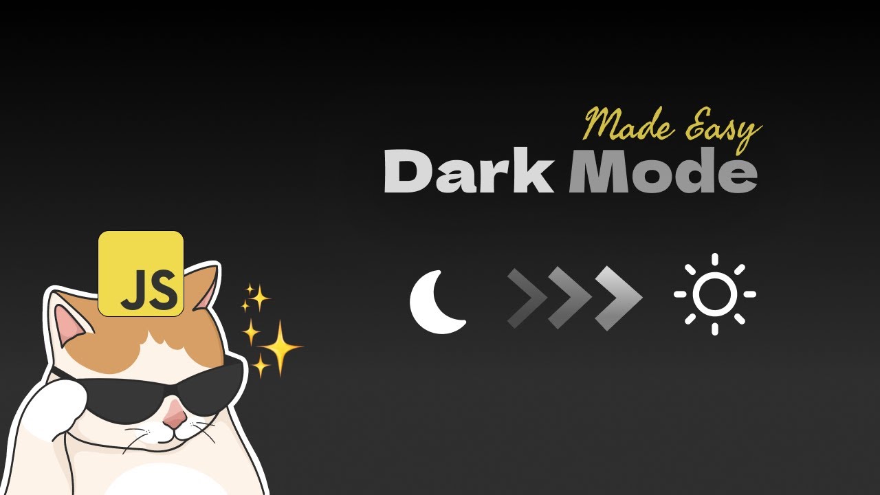 🌙 Dark Mode Toggle made easy!