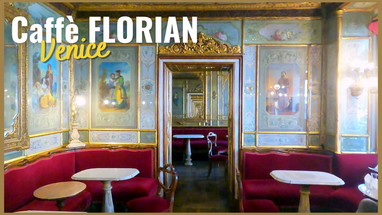 Кафе Florian ВЕНЕЦИЯ ☕❤️ Заходим внутрь и выпиваем кофе