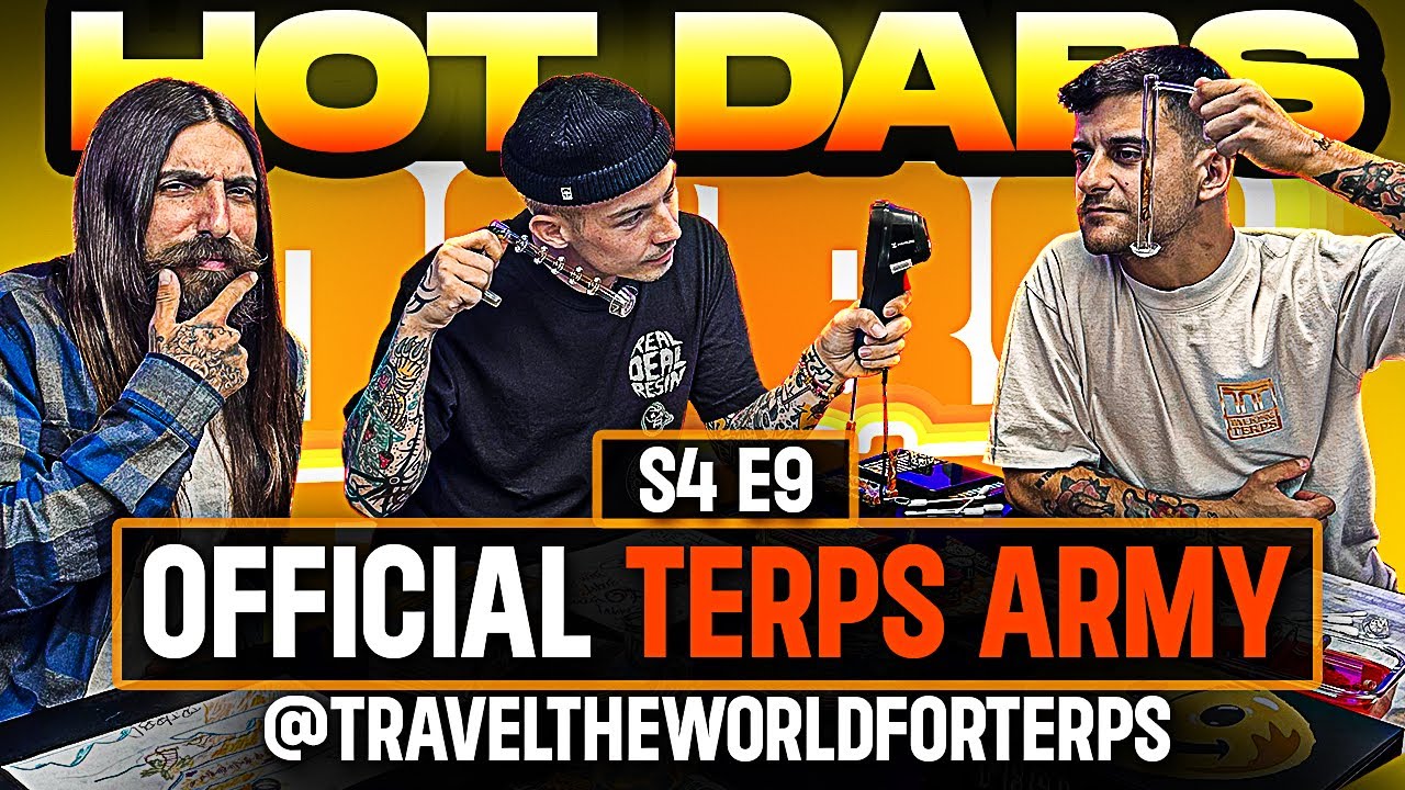 Terps Army takes on Hot Dabs BACKWARDS? S4 E9 Hot Dabs Pod