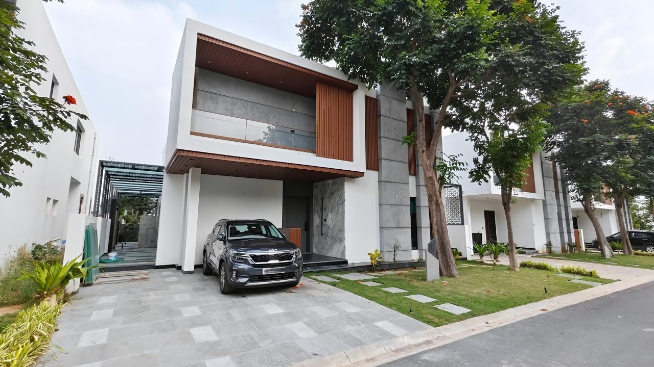 400 SQ YARD LUXURY FULLY FURNISHED 3990 SFT VILLA FOR SALE GATED COMMUNITY HYDERABAD ELIP PROPERTY
