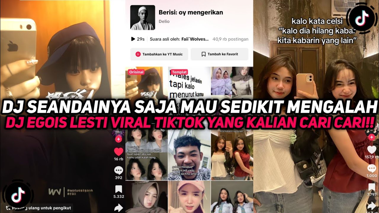 DJ SEANDAINYA SAJA MAU SEDIKIT MENGALAH | DJ EGOIS LESTI SOUND Faii`Wolvest VIRAL TIKTOK!!
