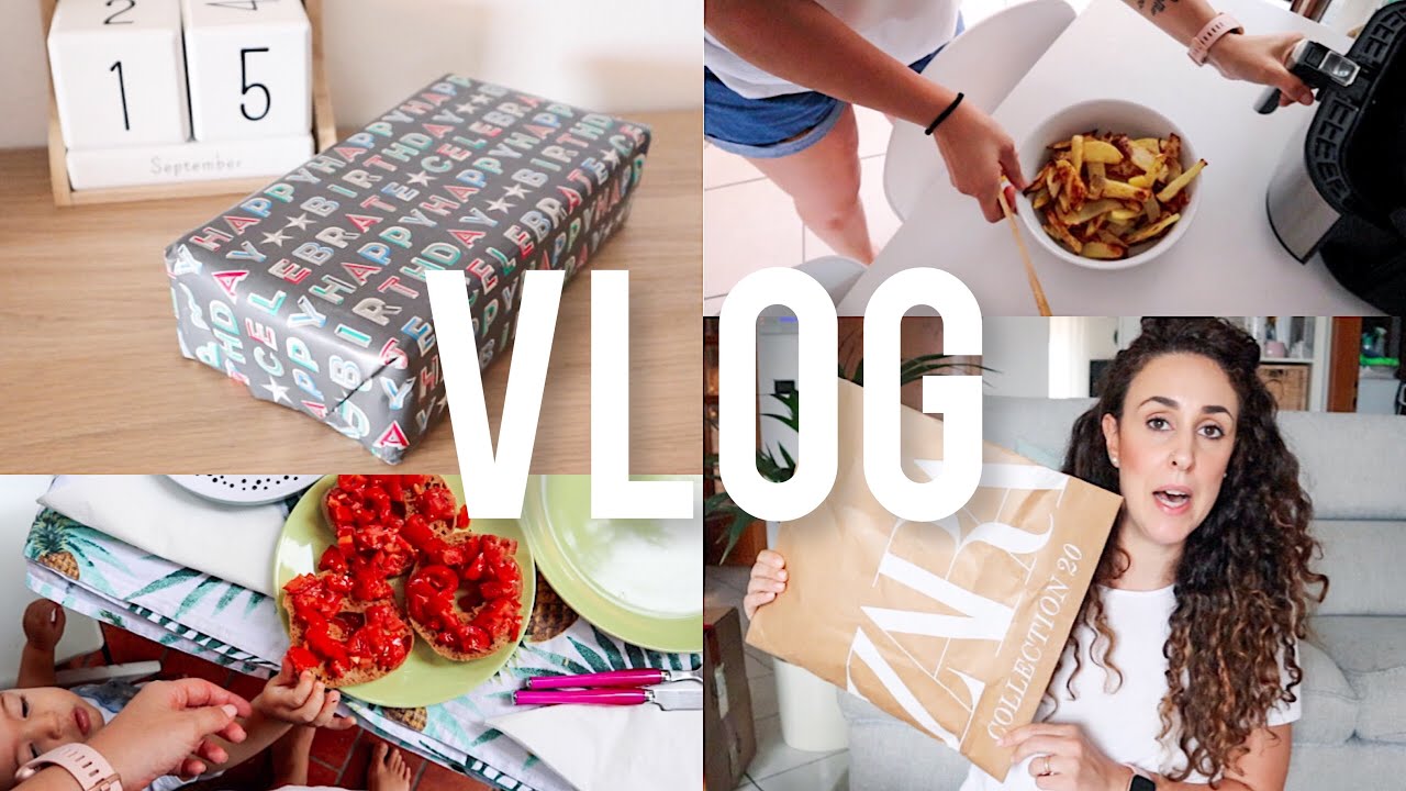 PATATE IN FRIGGITRICE AD ARIA / IL COMPLEANNO DI MIO MARITO 🎂 HAUL ZARA E KORO - vlog