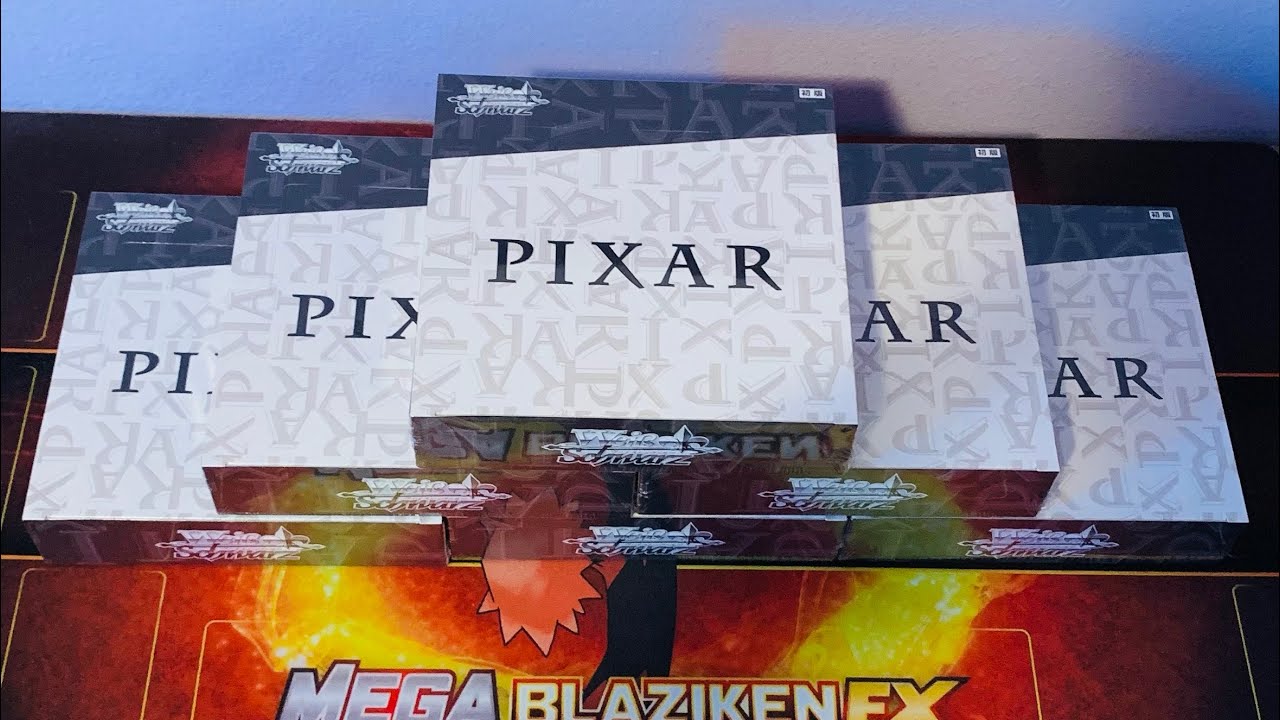 Weiss Schwarz Opening 6 Pixar Booster Boxes!!