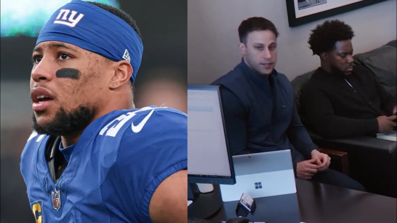 Обсуждение Сэквона Баркли в New York Giants перед его переходом в Eagles (HBO/NFL)