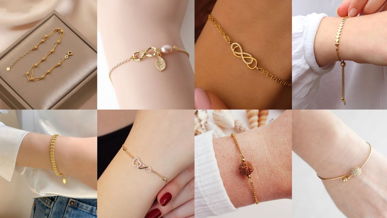 #2025​ New😍 Design Gold Bracelet Design for Women|Daily wear gold bracelet designs for Rakshabandhan