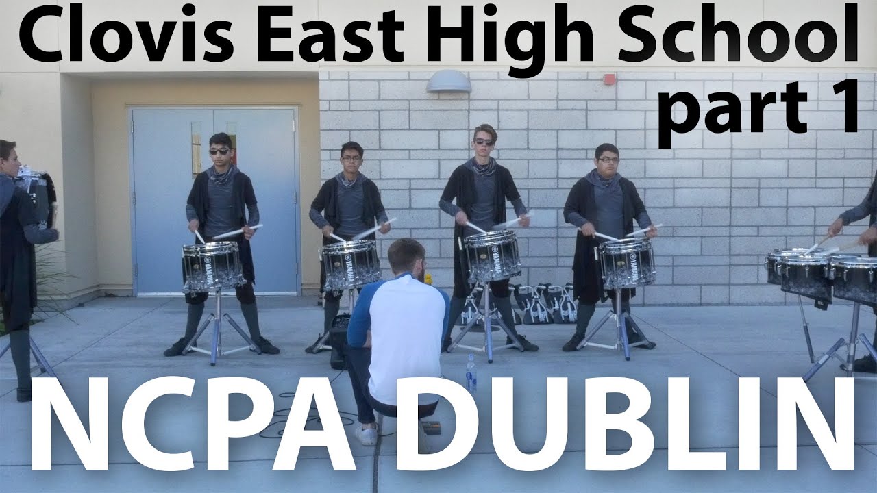 Clovis East High School 2016 in 4K | NCPA Dublin | Warm-up Sequence
