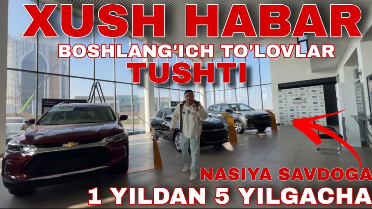 АВТОСАЛОНДАГИ ЯНГИ НАРХЛАРИ AVTOSALONDAGI YANGI NARXLA RISROILSUYAROV