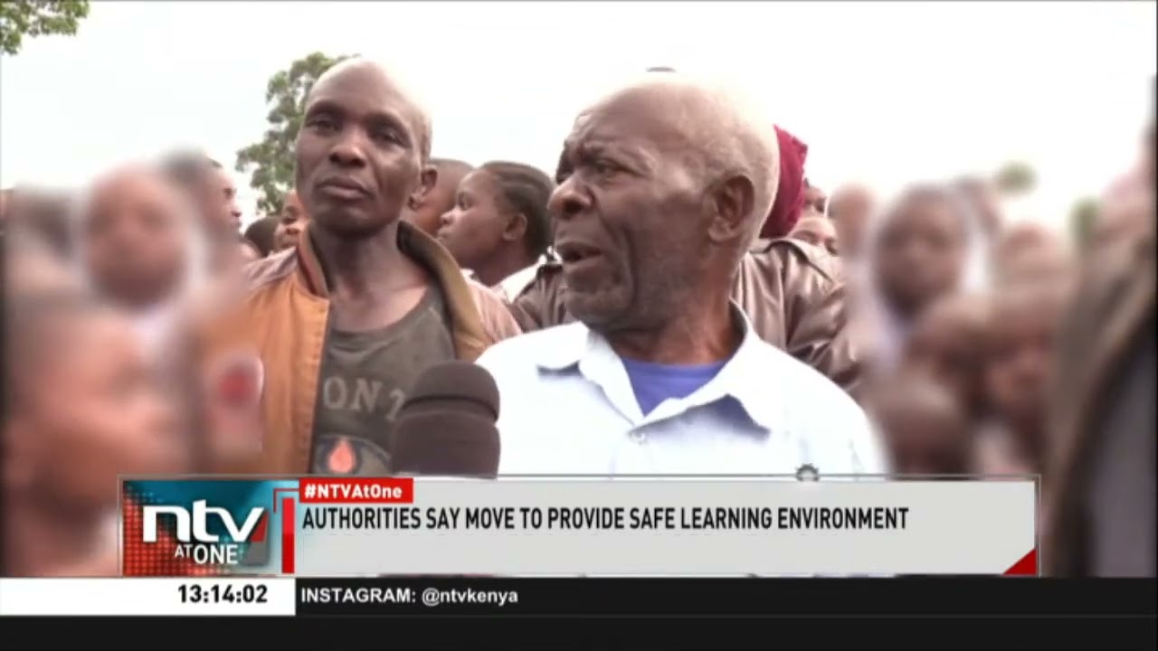 Parents, teachers, pupils of Lugari School, Kakamega, protest over a grabbed parcel of land
