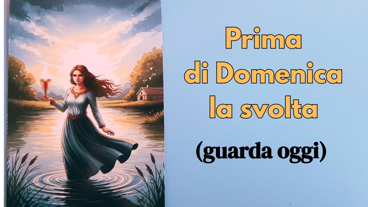 Prima di DOMENICA❤️Messaggio IMPORTANTE per TE