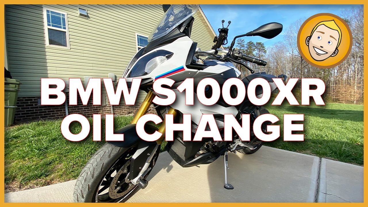 How to CHANGE THE OIL on a BMW S1000XR