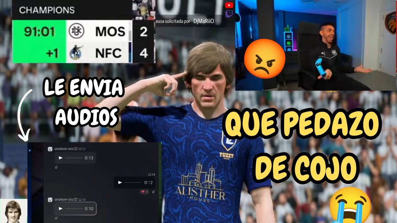 DjMaRiiO SE CABREA con RIVAL RUSO | Lloros y Enfados FC 25