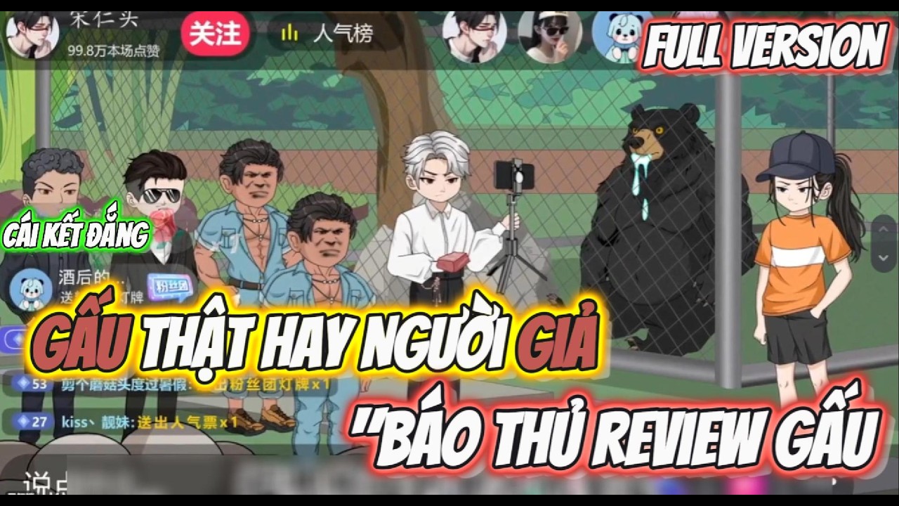 FULL Version | Gấu Thật Hay Người Giả | Hay Vietsub