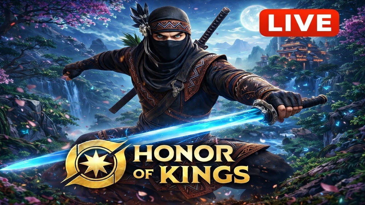 HONOR OF KINGS LIVE 🔥 Adivasi Ninja Enters Battle!