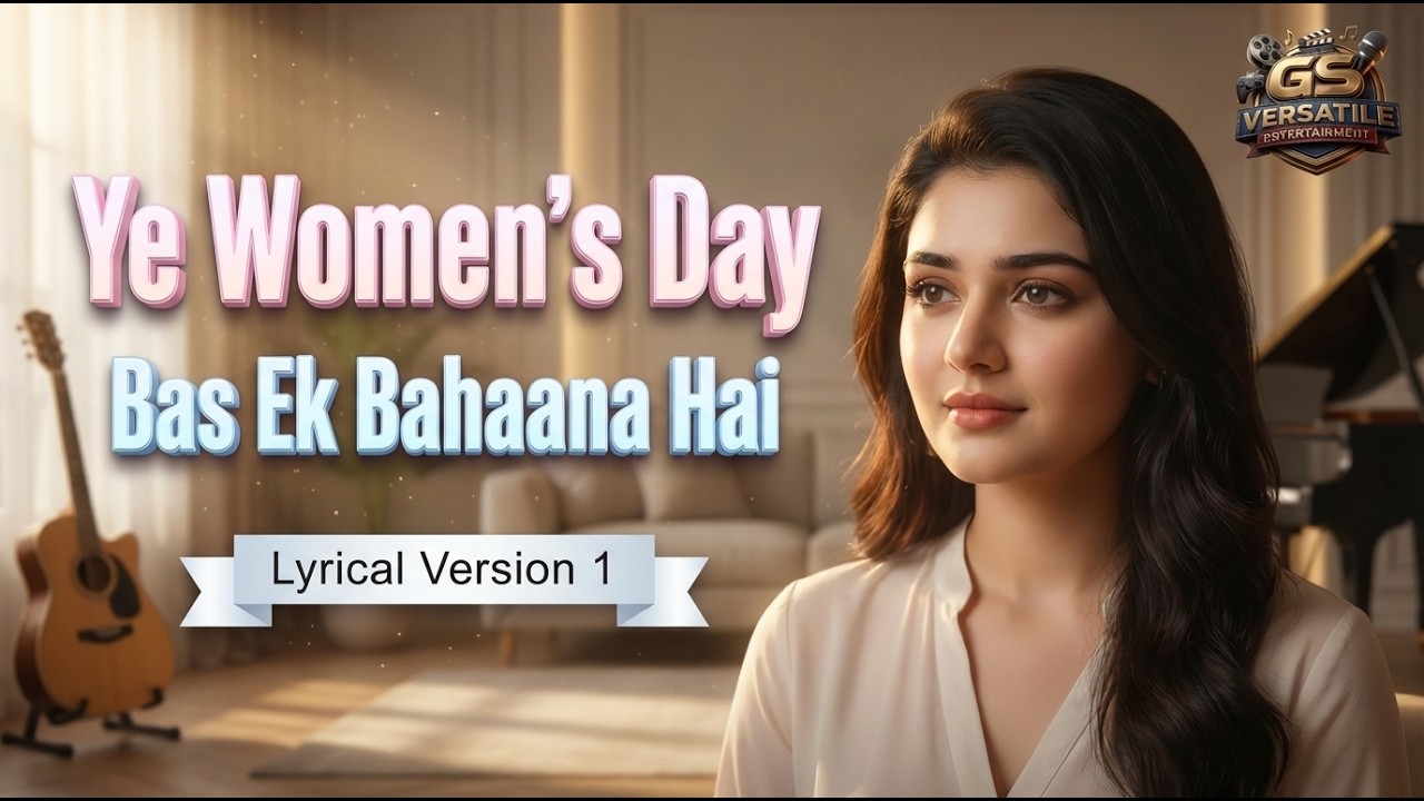 Ye Women's Day Bas Ek Bahaana Hai (Viral Rose Day Song Style)| Emotional Women's Day Song 2026