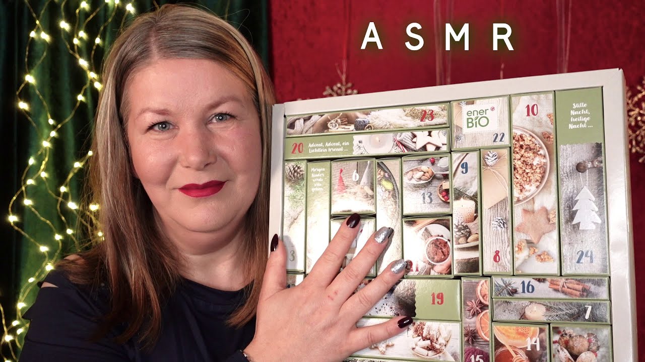 ASMR ☆ Leckereien Adventskalender Unboxing 3/3 ☆ Natürliche Eating Sounds ☆ Deutsch