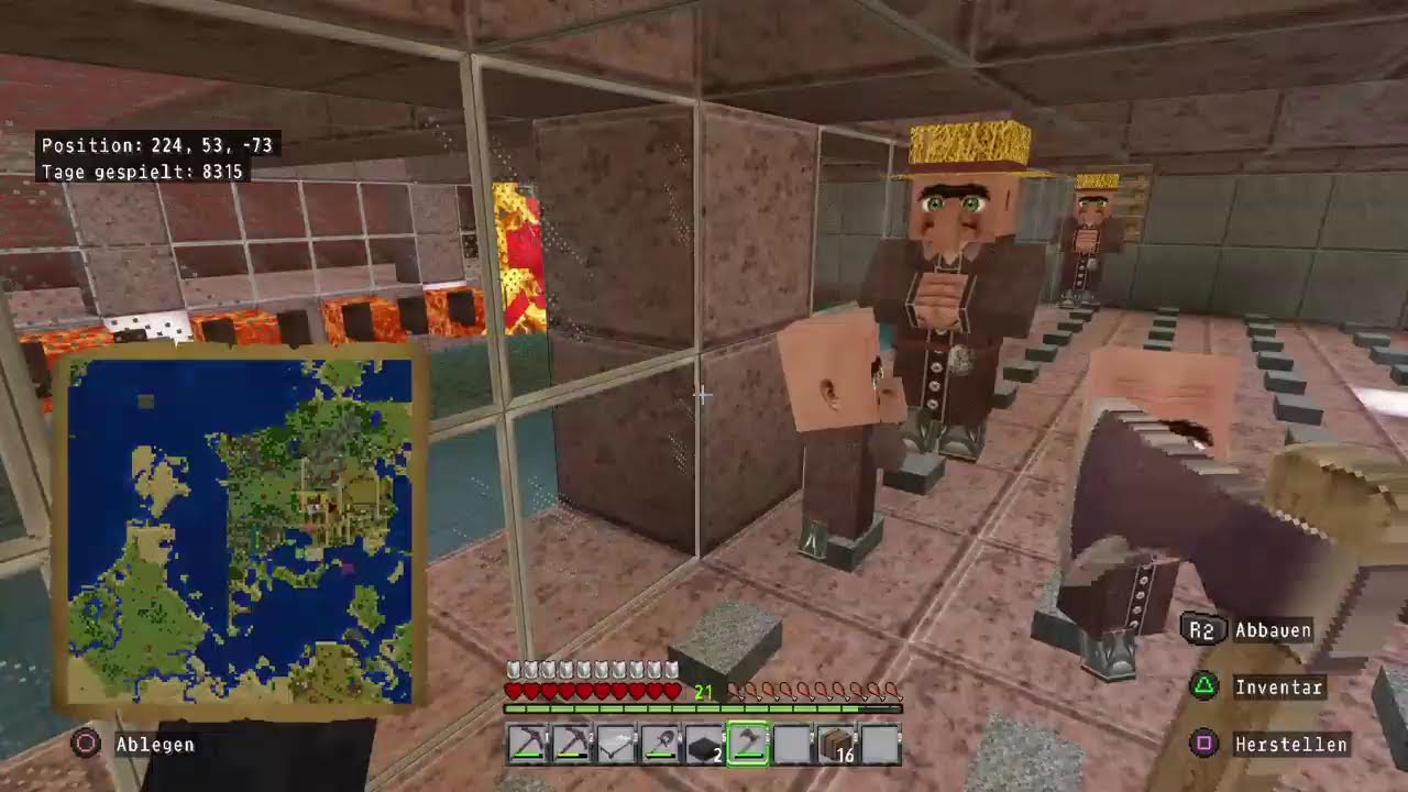 Padmann85 Live auf der PS4: Minecraft chill stream